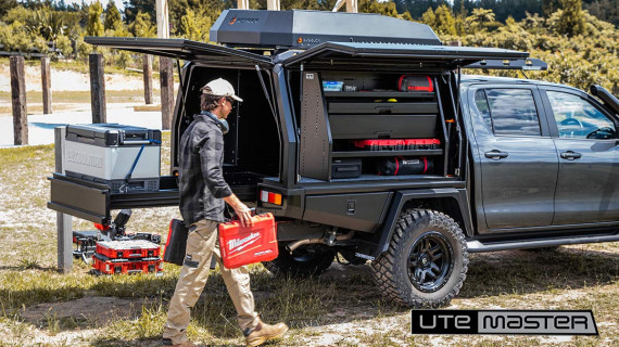 Utemaster TrailCore Service Body AU Ute Tray Upgrades Tradie Ute Setup