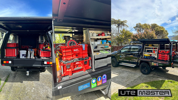 Utemaster TrailCore Service Body Plumbers Fitout