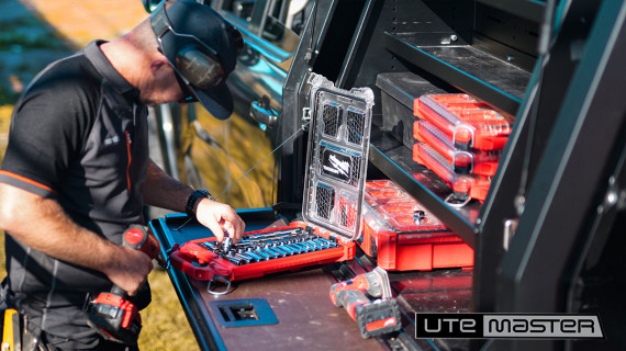 Utemaster TrailCore Tradie Ute Service Body Tool Storage Security Work Truck