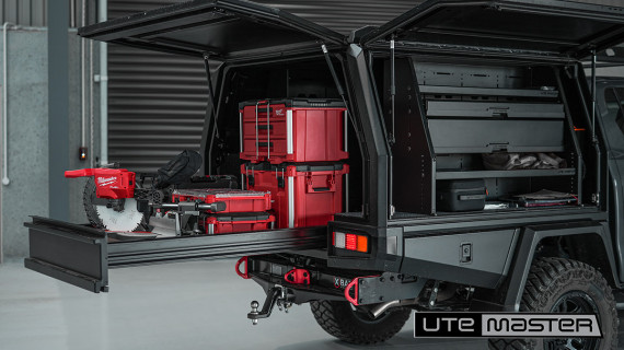 Utemaster TrailCore Ute Body Tradie Setup Tool Storage Fitout