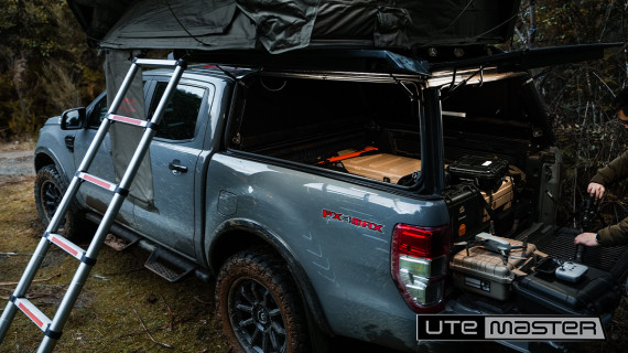 Utemaster Tub Canopy Hunting Setup Ford Ranger