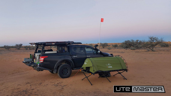 Utemaster Tub Canopy Overlanding Setup