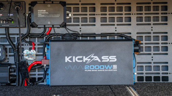 kickass 2000w pure sine wave inverter install v2