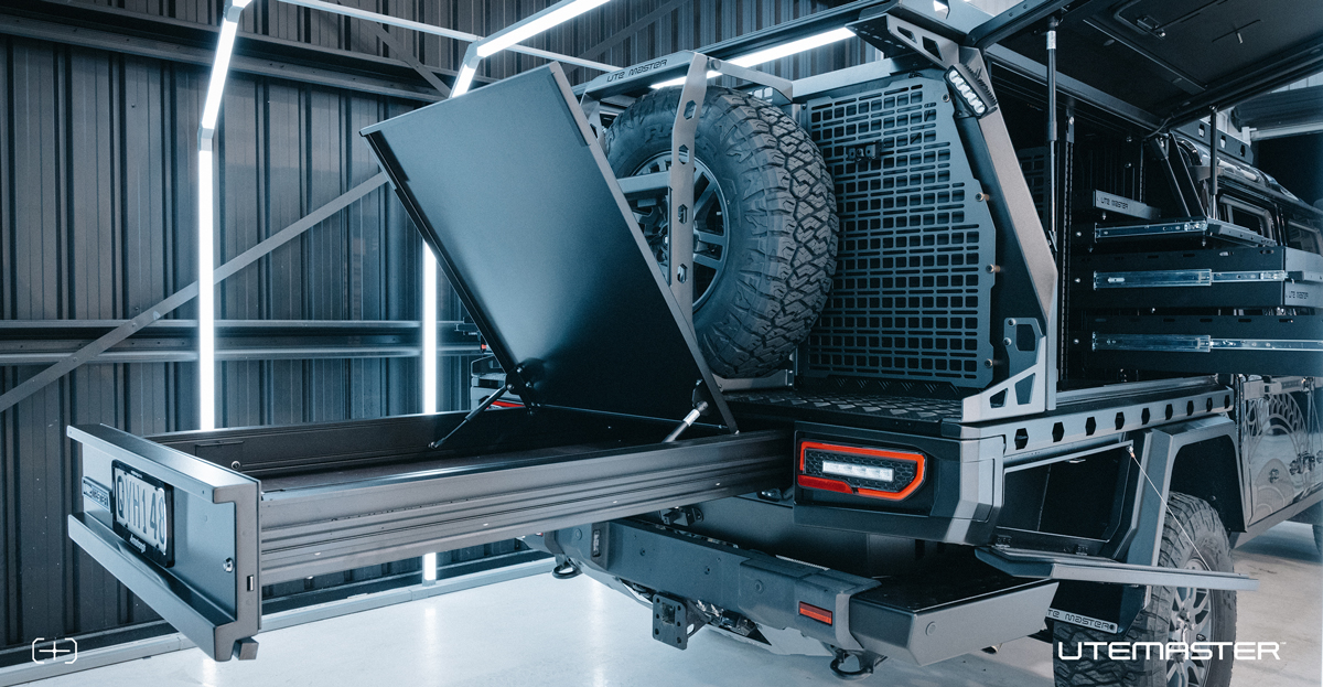 ineos grenaider canopy best tray setup 4x4 drawers