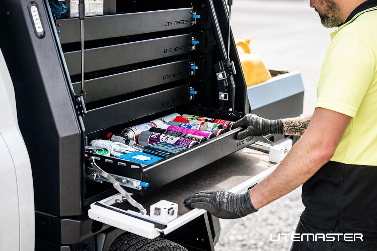 Toolbox Shelving & Drawers